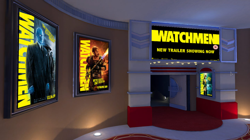 Illustration for article titled Watch The Watchmen Invade PlayStation Home